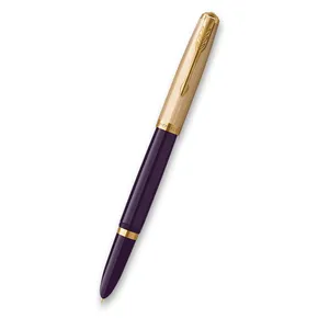 Parker 51 Deluxe Plum GT 18K Spitze M